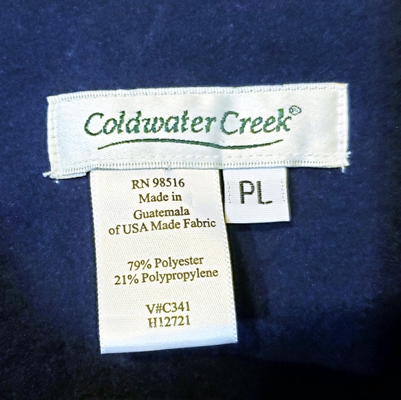 Vintage Coldwater Creek Tapestry Blazer Jacket PL - Picture 3 of 6